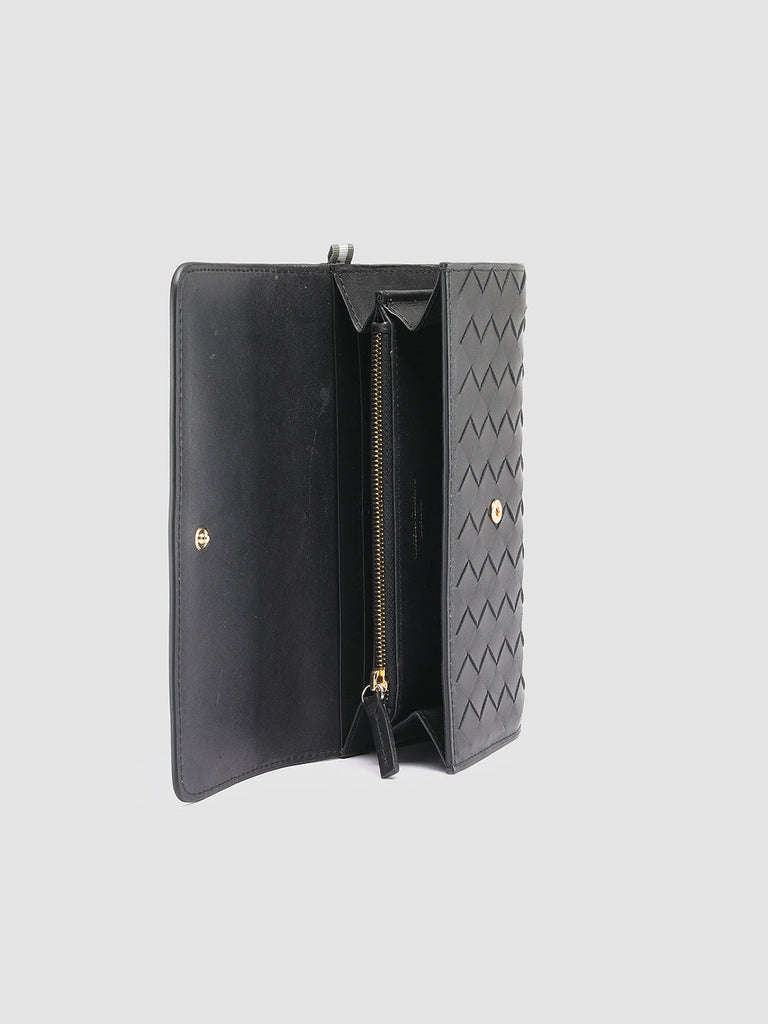 POCHE 109 - Black Leather wallet  Officine Creative - 5