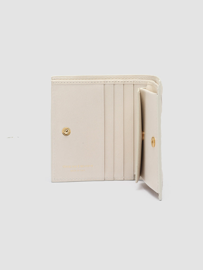 POCHE 111 - White Leather bifold wallet  Officine Creative - 2