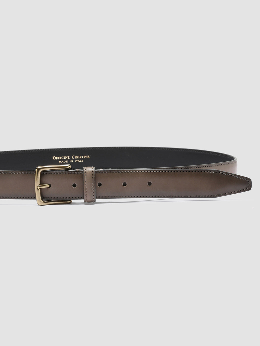 OC STRIP 05 - Taupe Leather belt  Officine Creative - 4