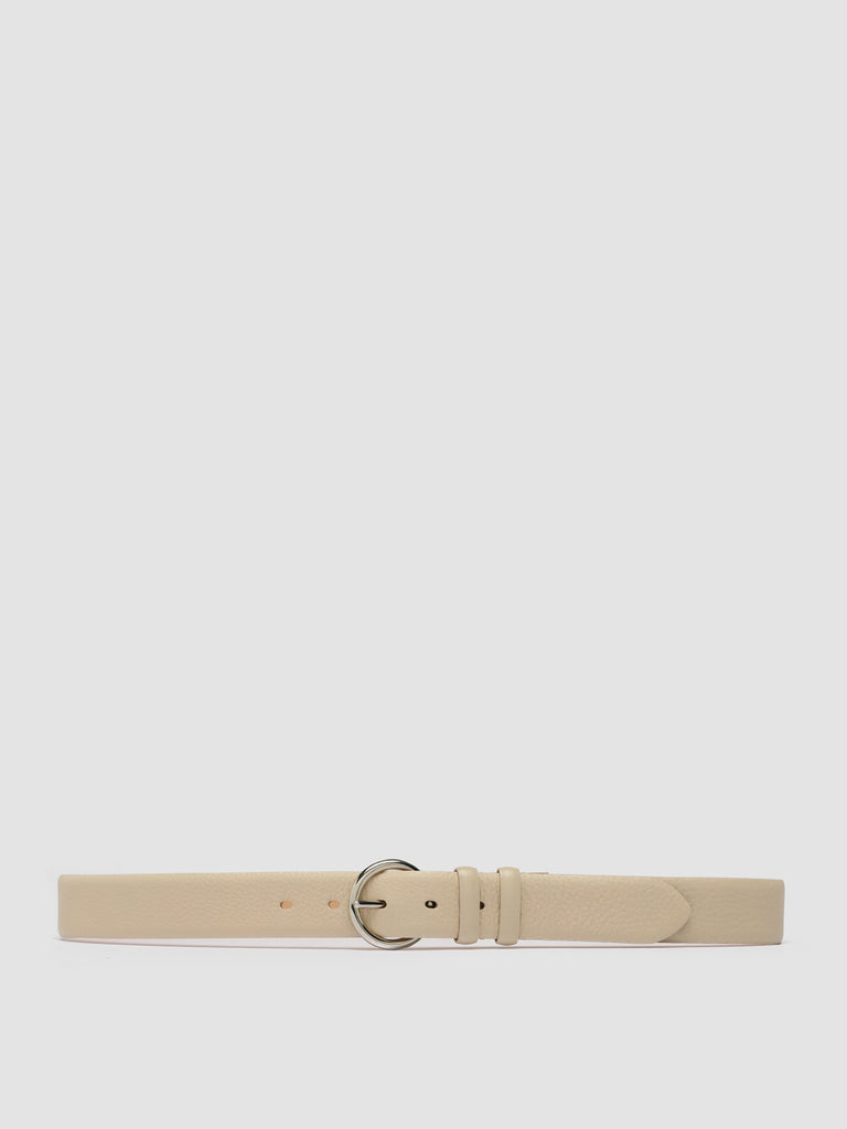 OC STRIP 065 - Cintura in Pelle Avorio