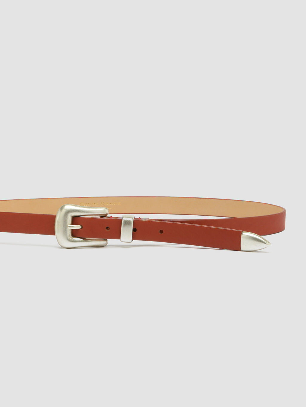 OC STRIP 066 - Rose Nappa Leather Belt  Officine Creative - 4