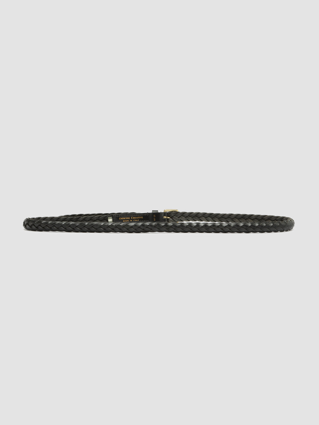 OC STRIP 064 - Black Leather Belt  Officine Creative - 3