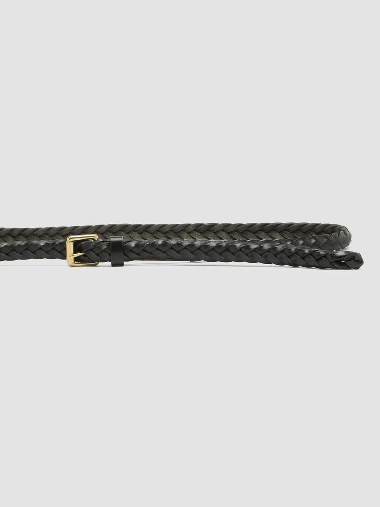 OC STRIP 064 - Black Leather Belt  Officine Creative - 4