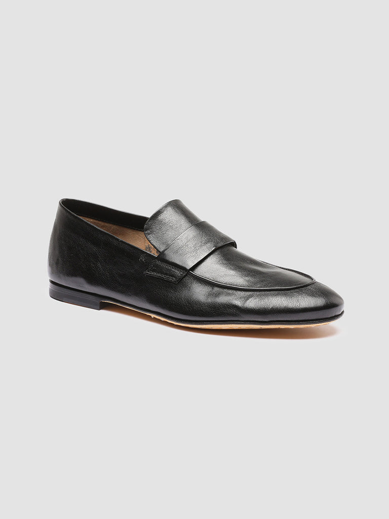 AIRTO 001 - Black Leather Penny Loafers Men Officine Creative - 3