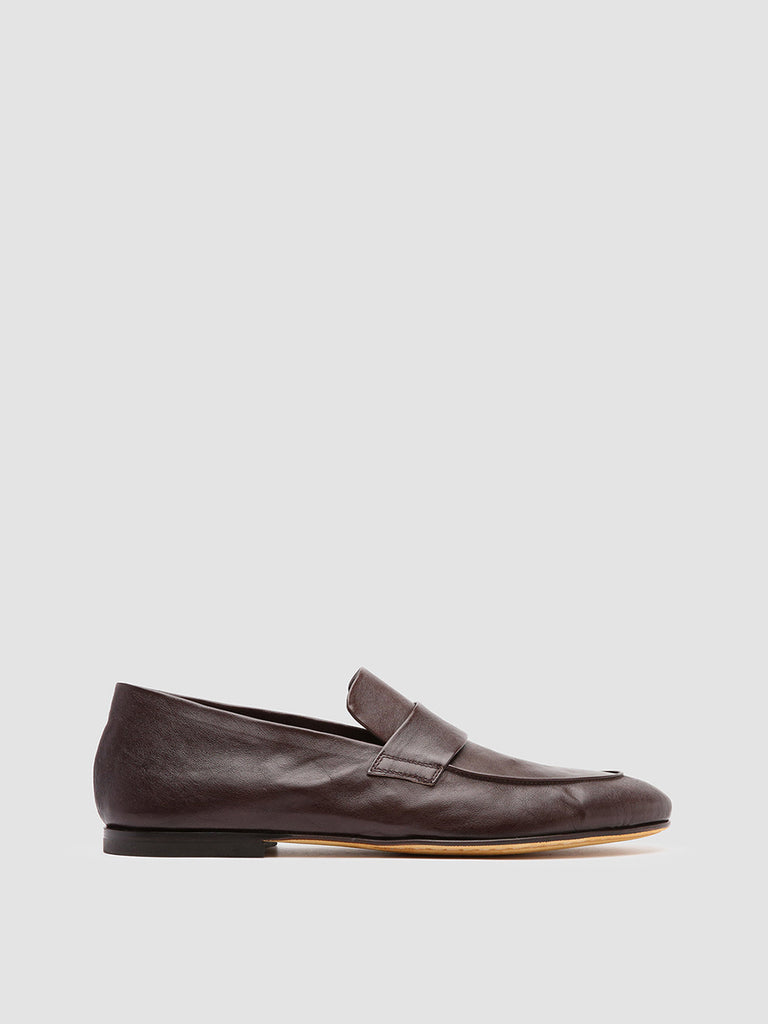 AIRTO 001 - Brown Leather Penny Loafers Men Officine Creative - 1