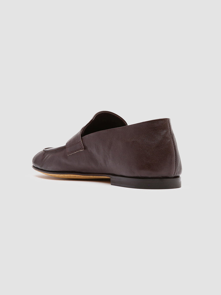 AIRTO 001 - Brown Leather Penny Loafers Men Officine Creative - 4