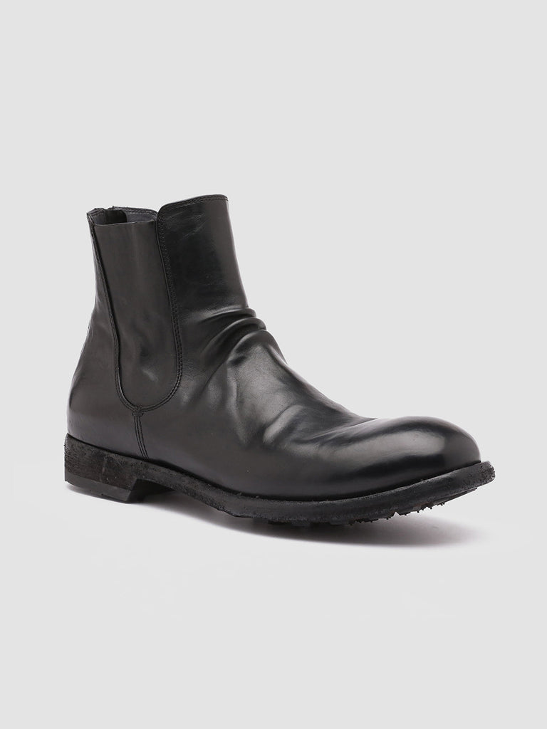 ARBUS 021 - Black Leather Chelsea Boots