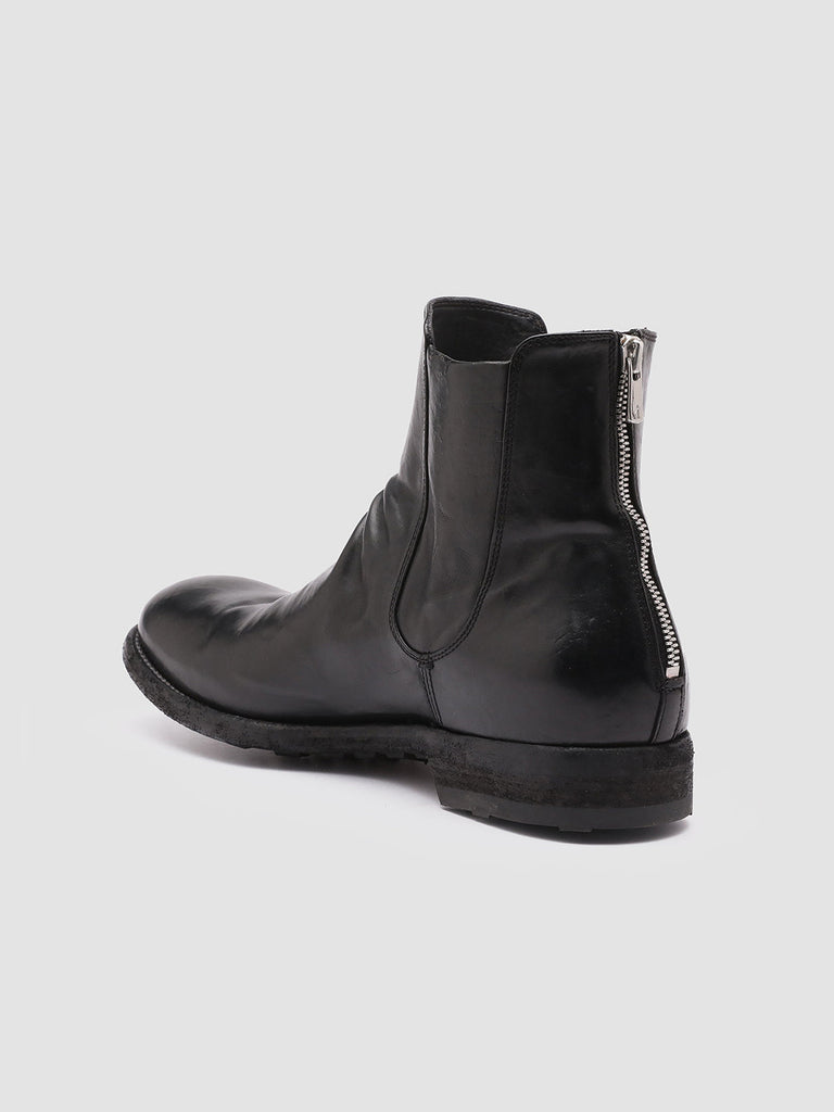 ARBUS 021 - Black Leather Chelsea Boots