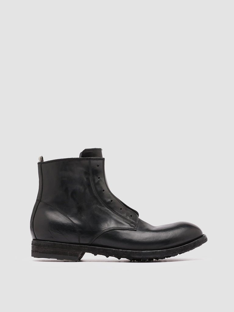 ARBUS 022 - Black Leather Ankle Boots Men Officine Creative - 1