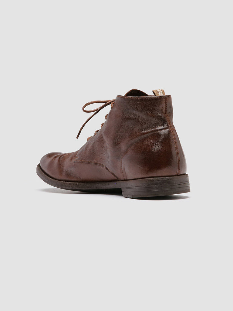 ARC 513 - Brown Leather Ankle Boots Men Officine Creative - 4