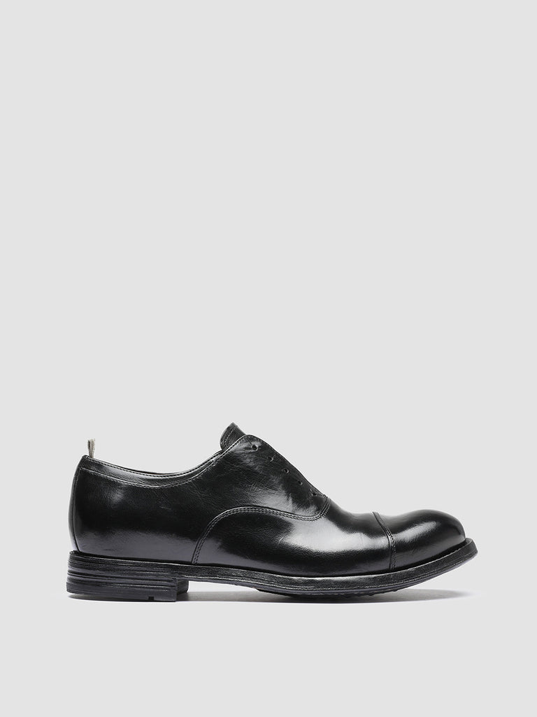 BALANCE 006 - Black Leather Oxford Shoes Men Officine Creative - 1