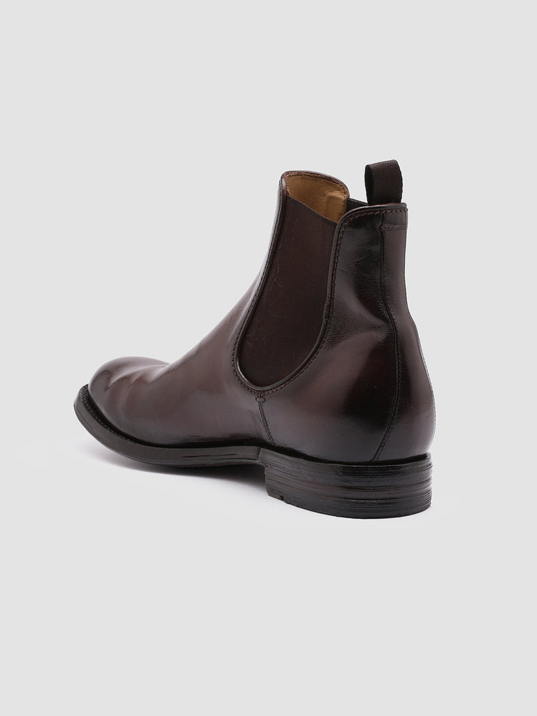 BALANCE 008 - Brown Leather Chelsea Boots Men Officine Creative - 4
