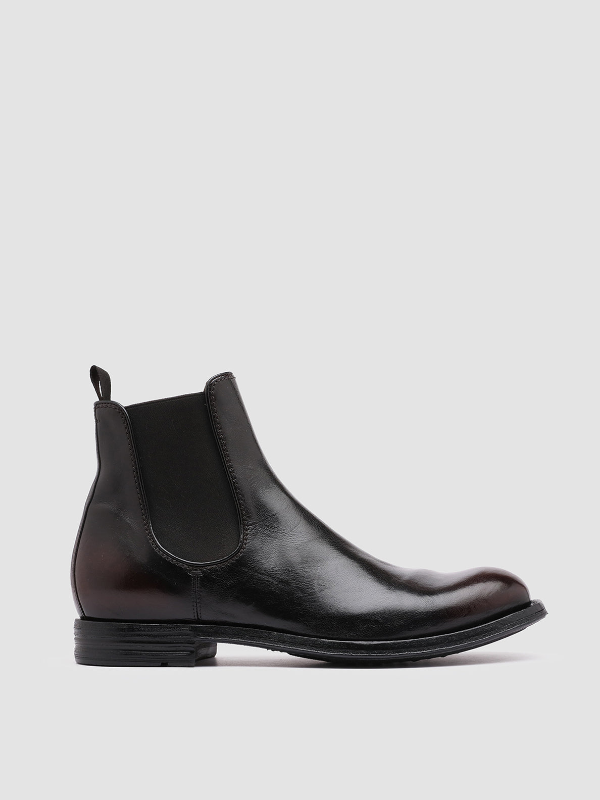 Officine Creative BALANCE 008 Stivaletti Chelsea in Pelle Nera