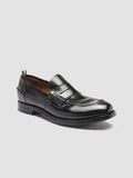 BALANCE 011 - Black Leather Penny Loafers Men Officine Creative - 3
