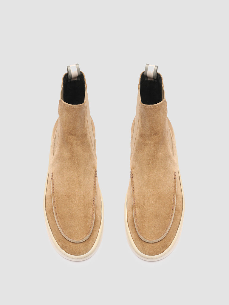 BUG 003 - Taupe Suede Chelsea Boots Men Officine Creative - 2