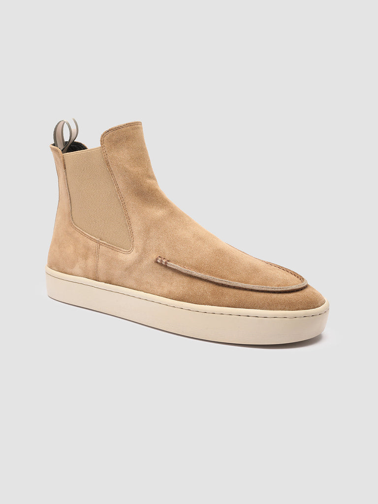 BUG 003 - Taupe Suede Chelsea Boots Men Officine Creative - 3
