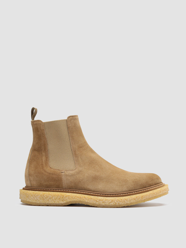 BULLET 002 - Taupe Suede Chelsea Boots Men Officine Creative - 1