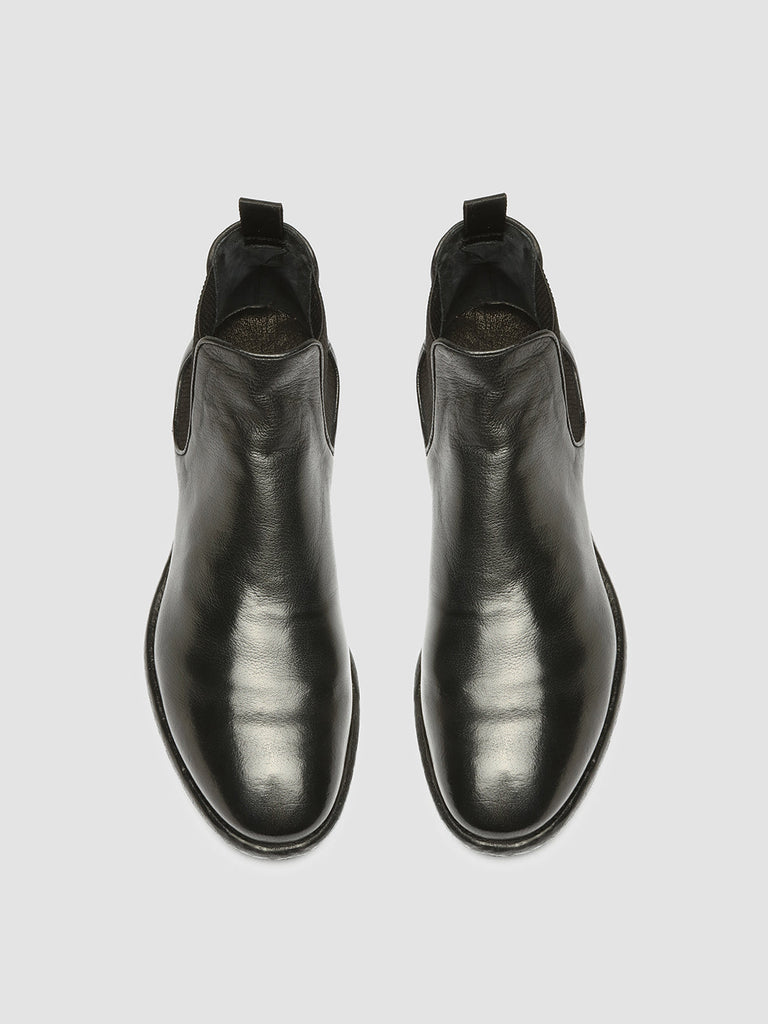 CETON 647 - Black Leather Chelsea Boots Men Officine Creative - 2