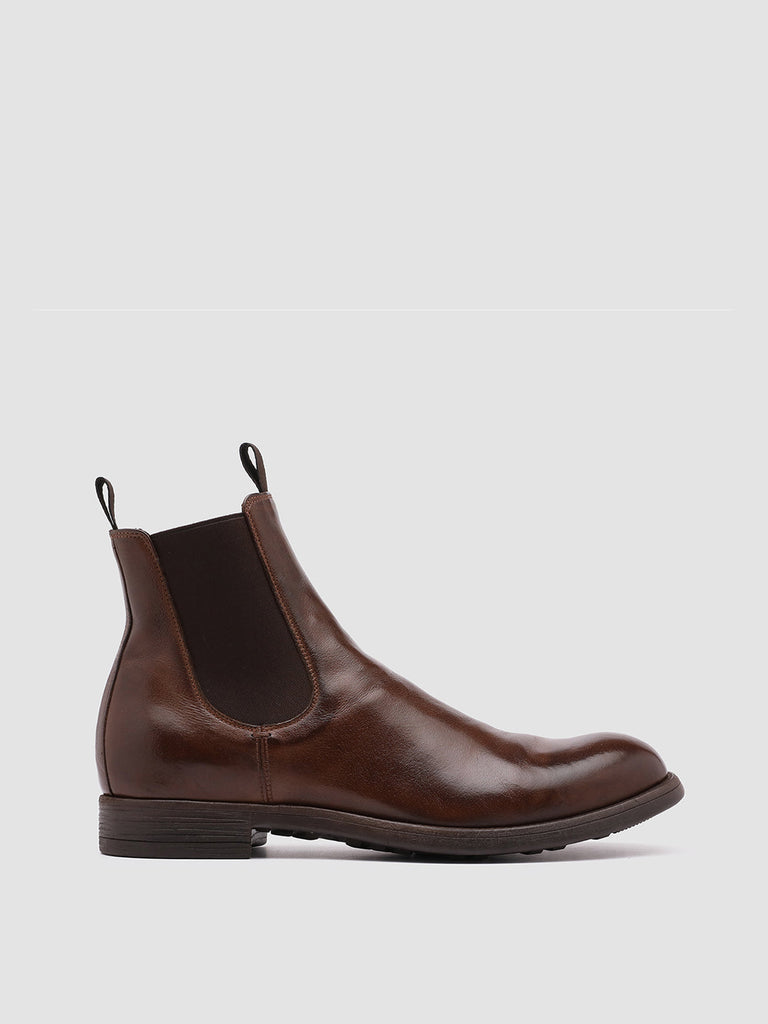 CHRONICLE 002 - Brown Leather Chelsea Boots Men Officine Creative - 1