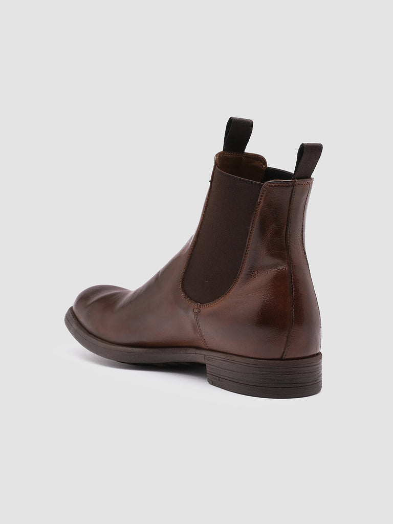 CHRONICLE 002 - Brown Leather Chelsea Boots Men Officine Creative - 4