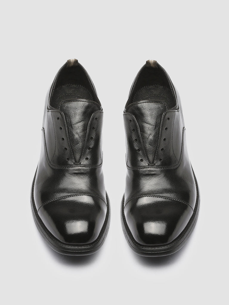 CHRONICLE 003 - Black Leather Oxford Shoes