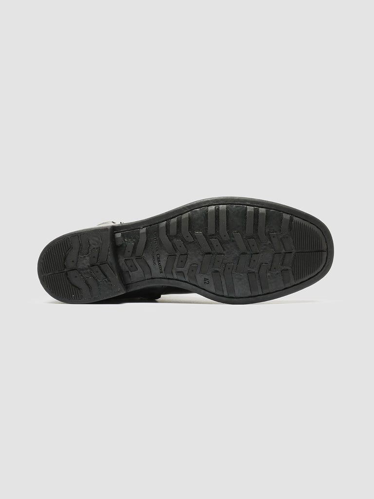 CHRONICLE 058 - Black Leather Zip Boots men Officine Creative - 5