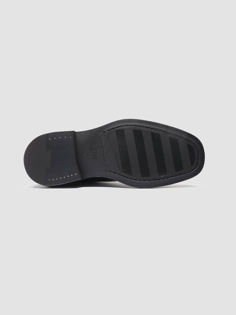 CONCRETE 002 - Black Patent Leather Oxford Shoes Men Officine Creative - 5