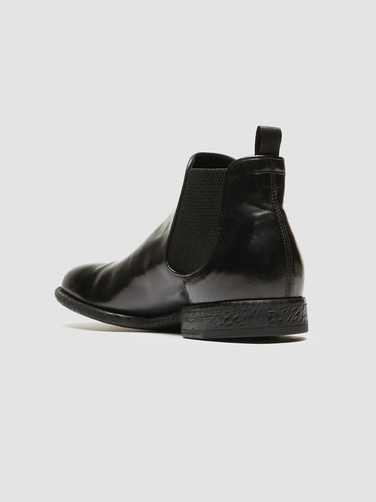 EMORY 012 - Black Leather Chelsea Boots Men Officine Creative - 4