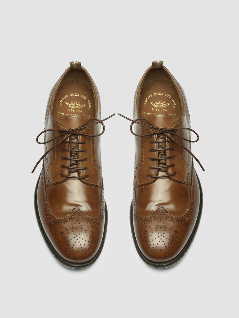 EMORY 015 - Brown Leather Derby Shoes Men Officine Creative - 2