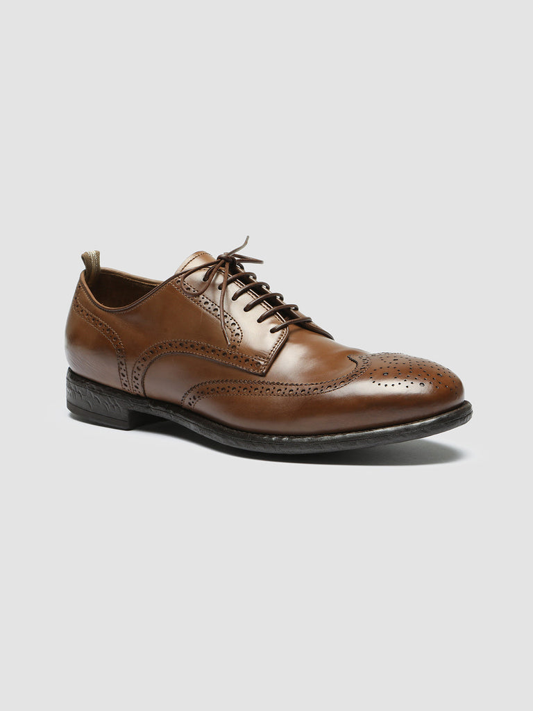 EMORY 015 - Brown Leather Derby Shoes Men Officine Creative - 3