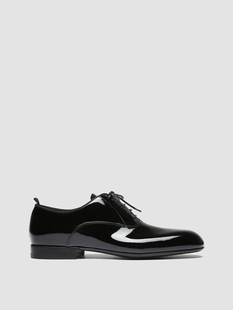 HARVEY 004 - Black Patent Leather Oxford Shoes