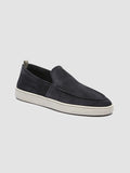 HERBIE 006 - Blue Suede Loafers  Men Officine Creative - 2