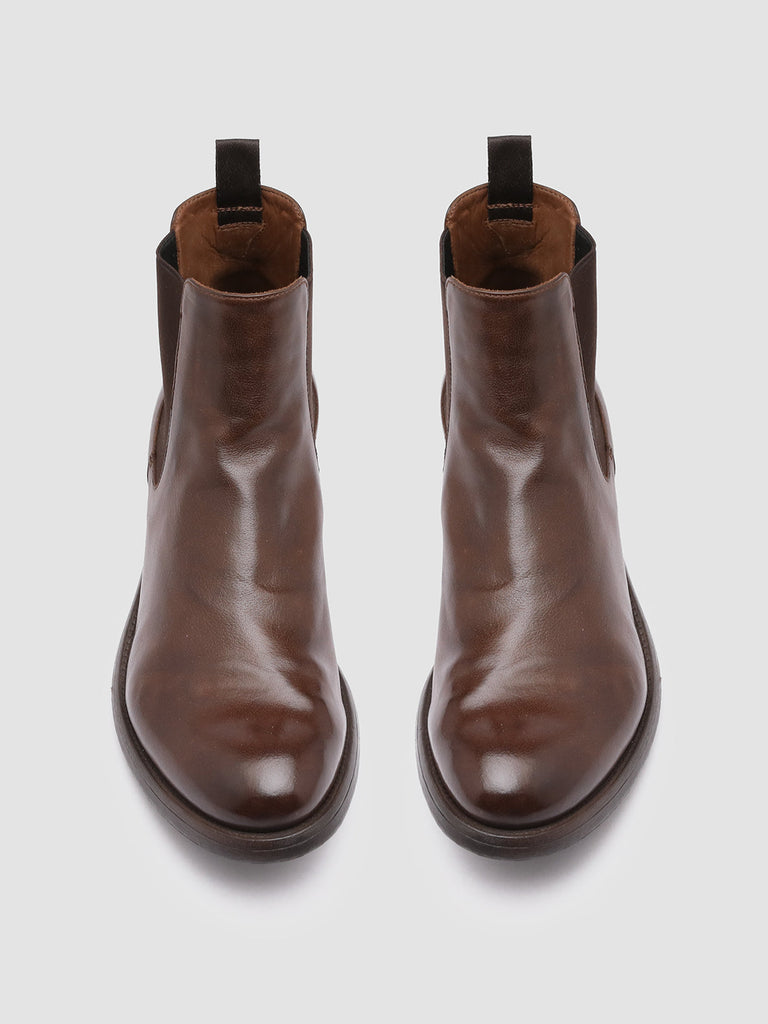 HIVE 007 - Brown Leather Chelsea Boots Men Officine Creative - 2