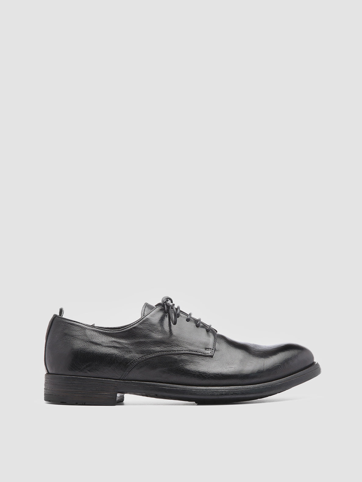 Officine Creative HIVE 008 Derby in Pelle Nera