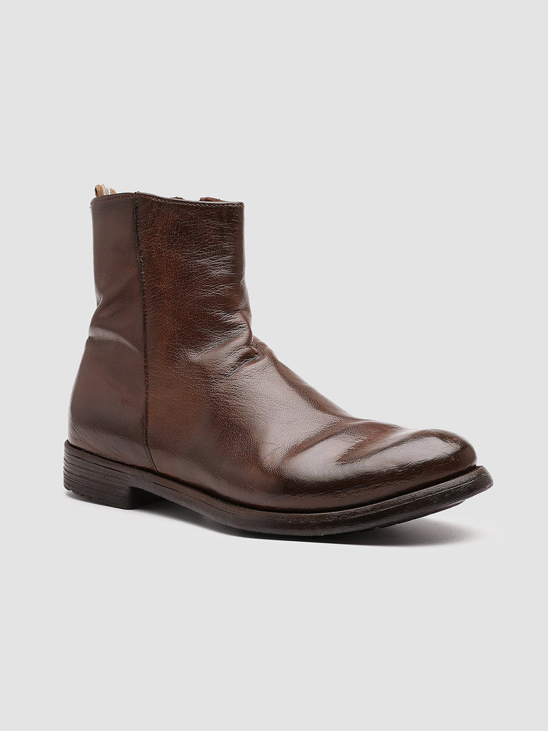 HIVE 010 - Brown Leather Boots Men Officine Creative - 3