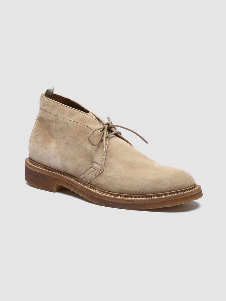 HOPKINS CREPE 114 - Taupe Suede Chukka Boots Men Officine Creative - 1