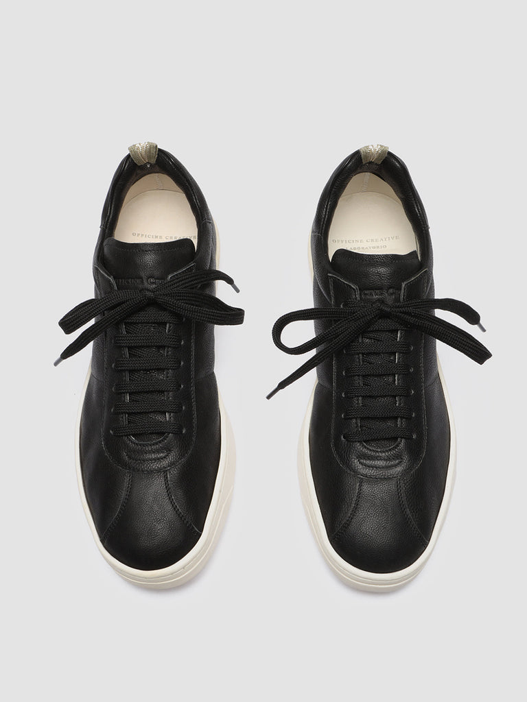 KARMA 012 - Black Leather Sneakers Men Officine Creative - 2
