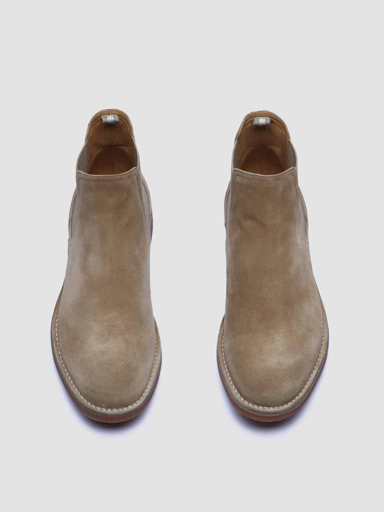 KENT 005 - Taupe Suede Chelsea Boots  Men Officine Creative - 2