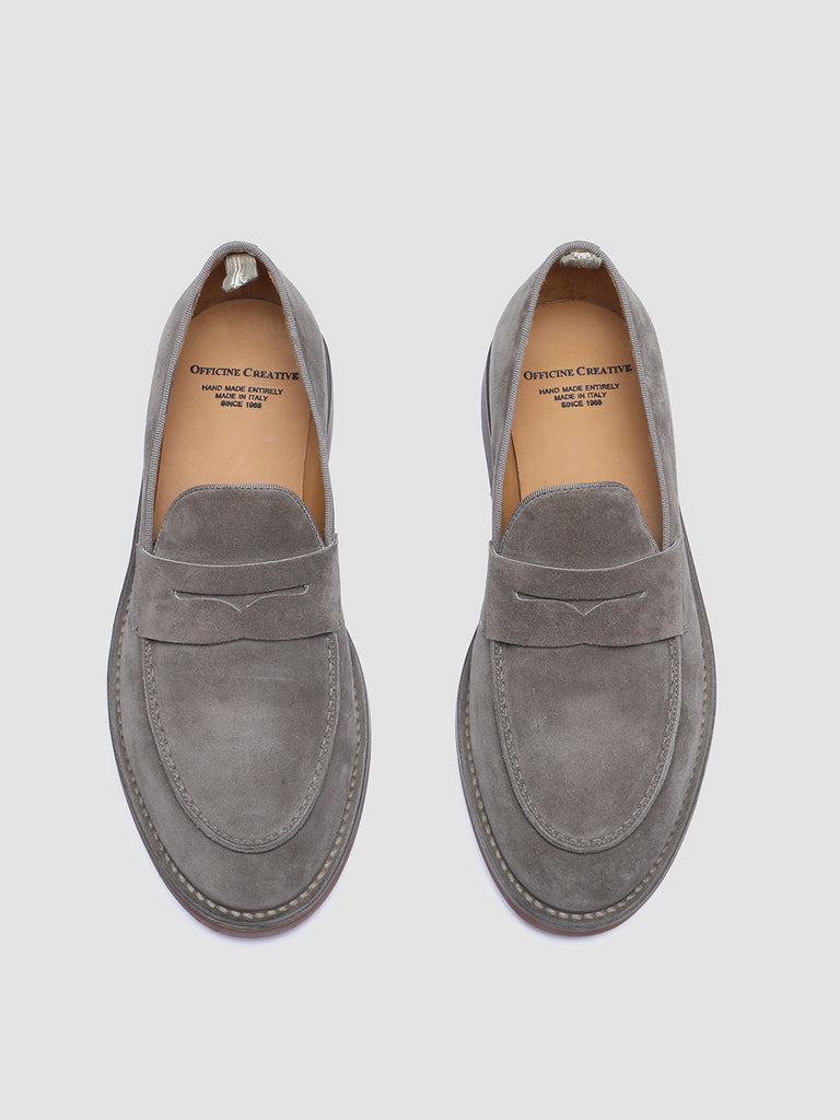 KENT 008 - Taupe Suede loafers Men Officine Creative - 2
