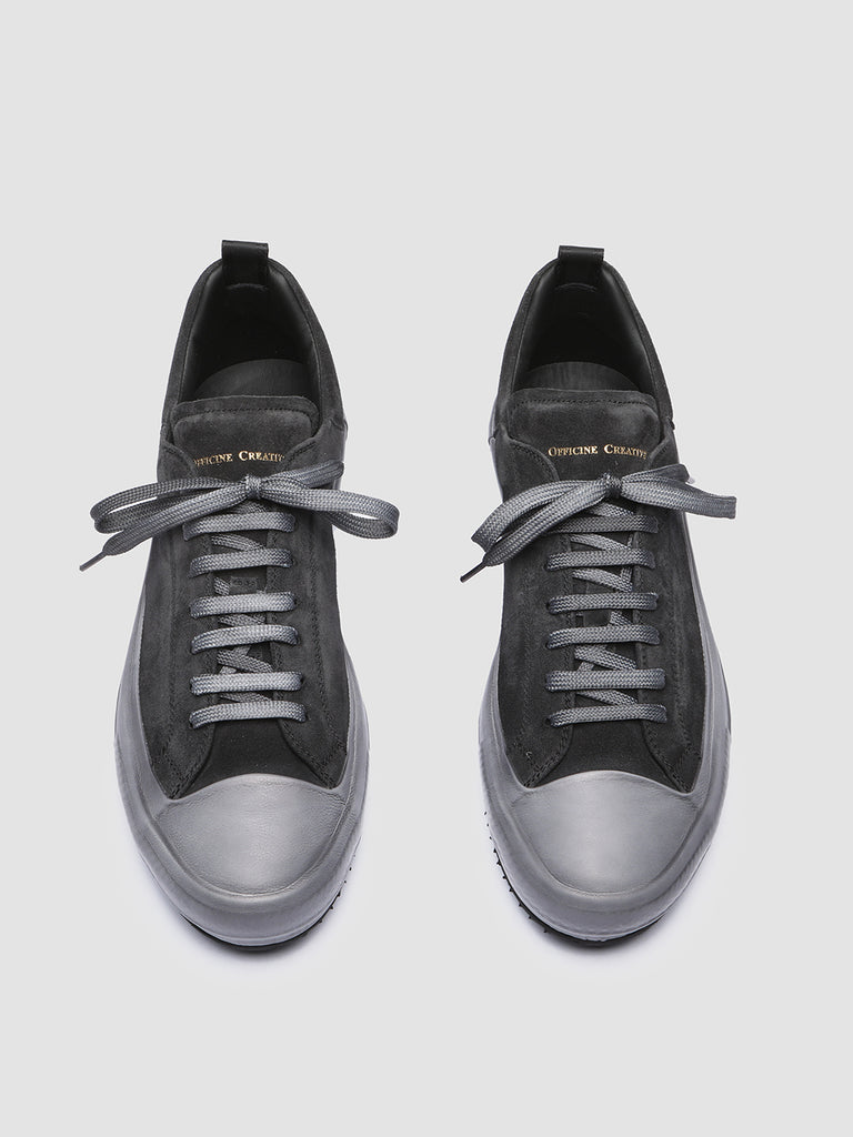 MES 009 - Black Suede Low Top Sneakers men Officine Creative - 4