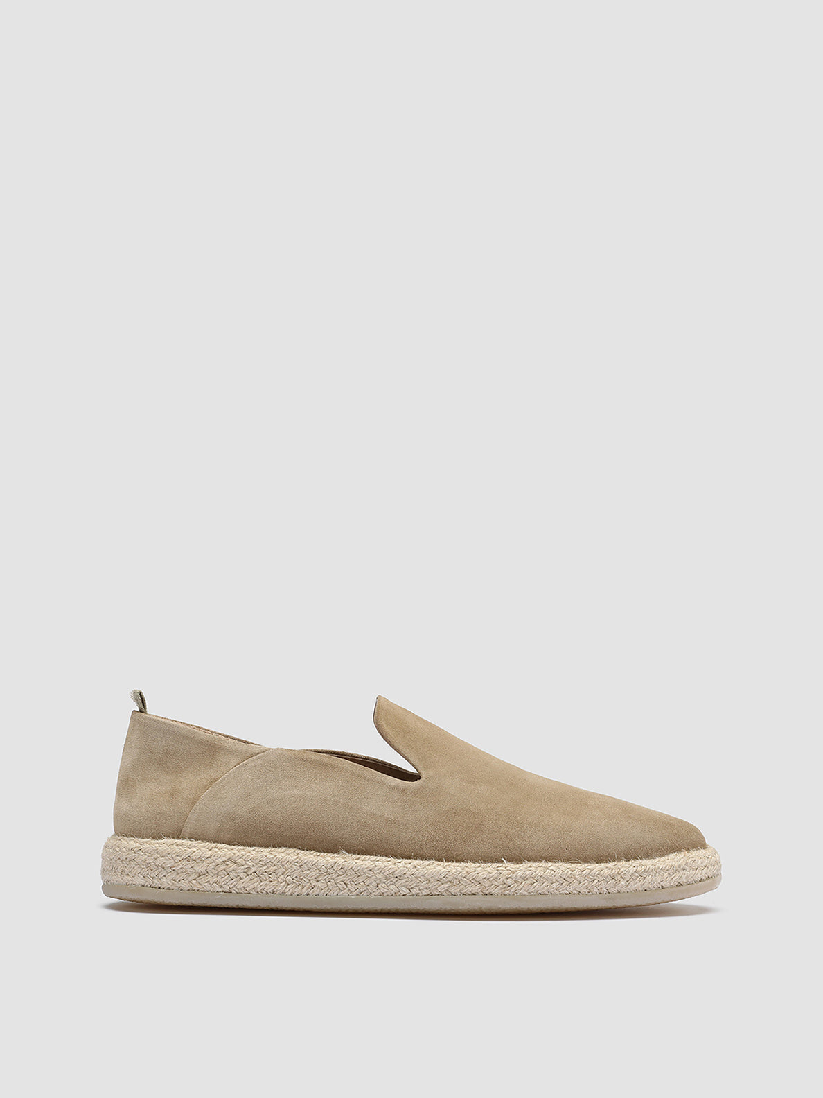 Officine Creative ROPED 002 Slip-on in Pelle Scamosciata Marrone