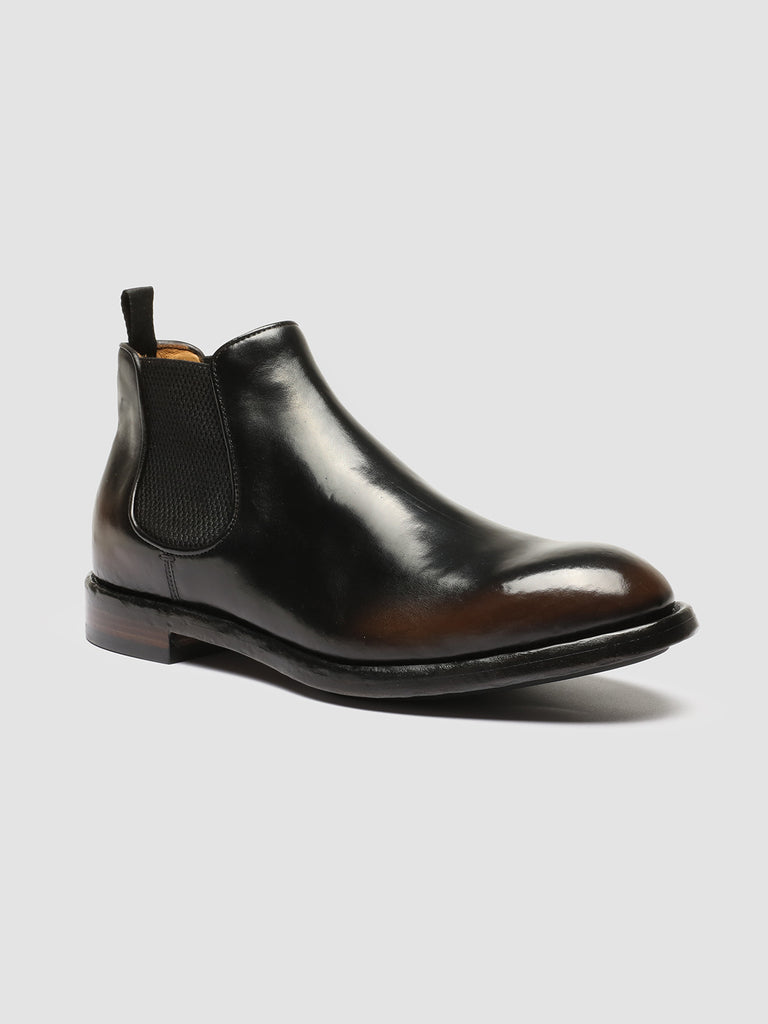 TEMPLE 008 - Brown Leather Chelsea Boots men Officine Creative - 3