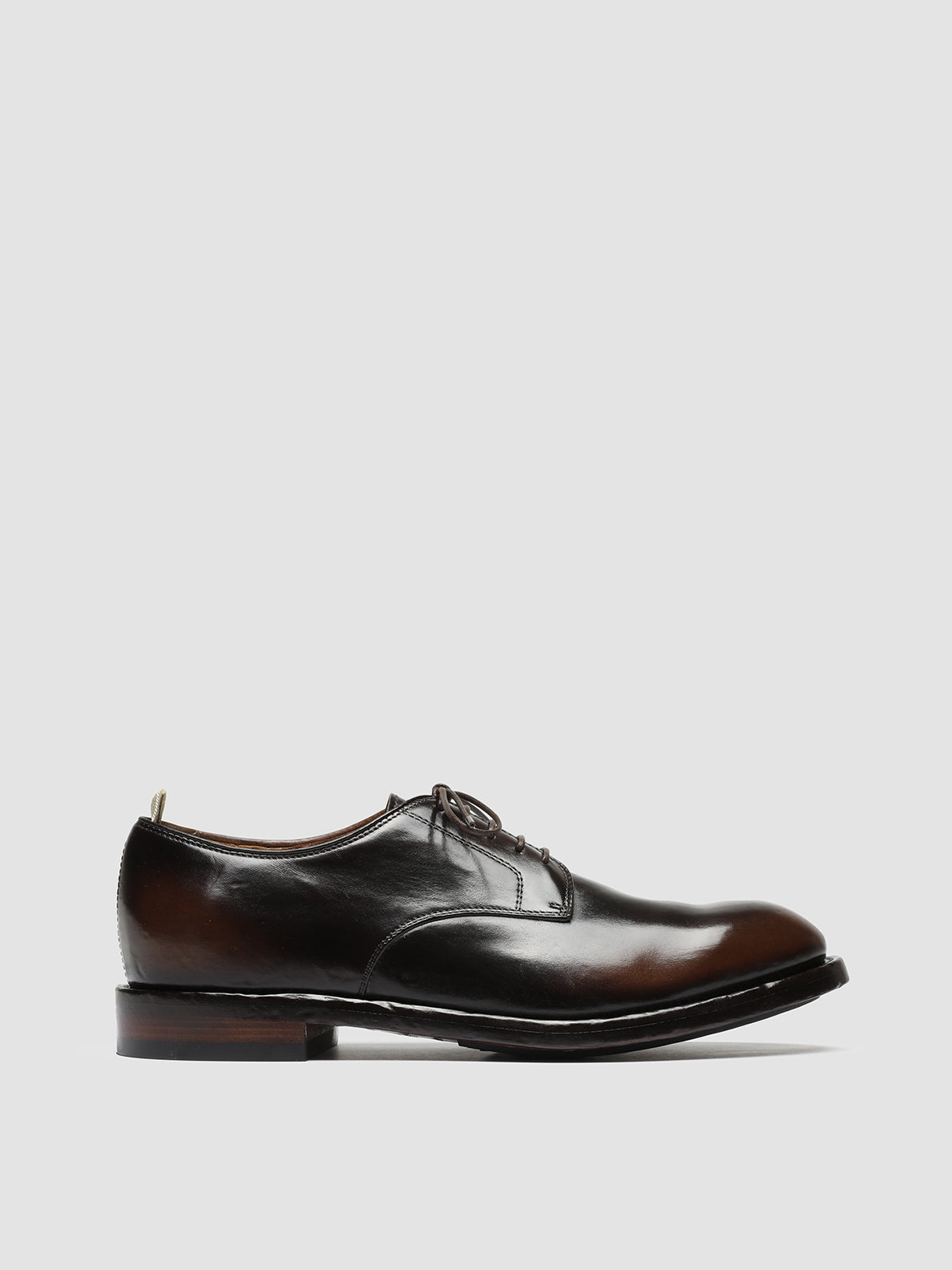 Officine Creative TEMPLE 018 Scarpe Derby in Pelle Marrone