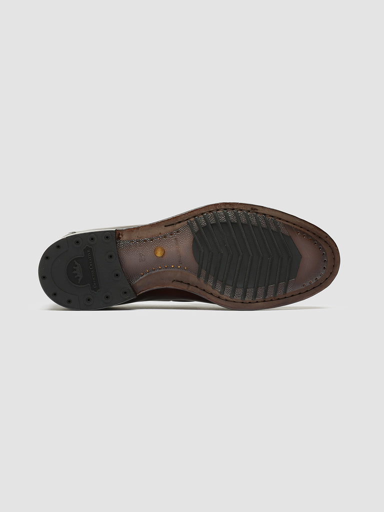 TULANE 001 - Burgundy Leather Tassel Loafers men Officine Creative - 5