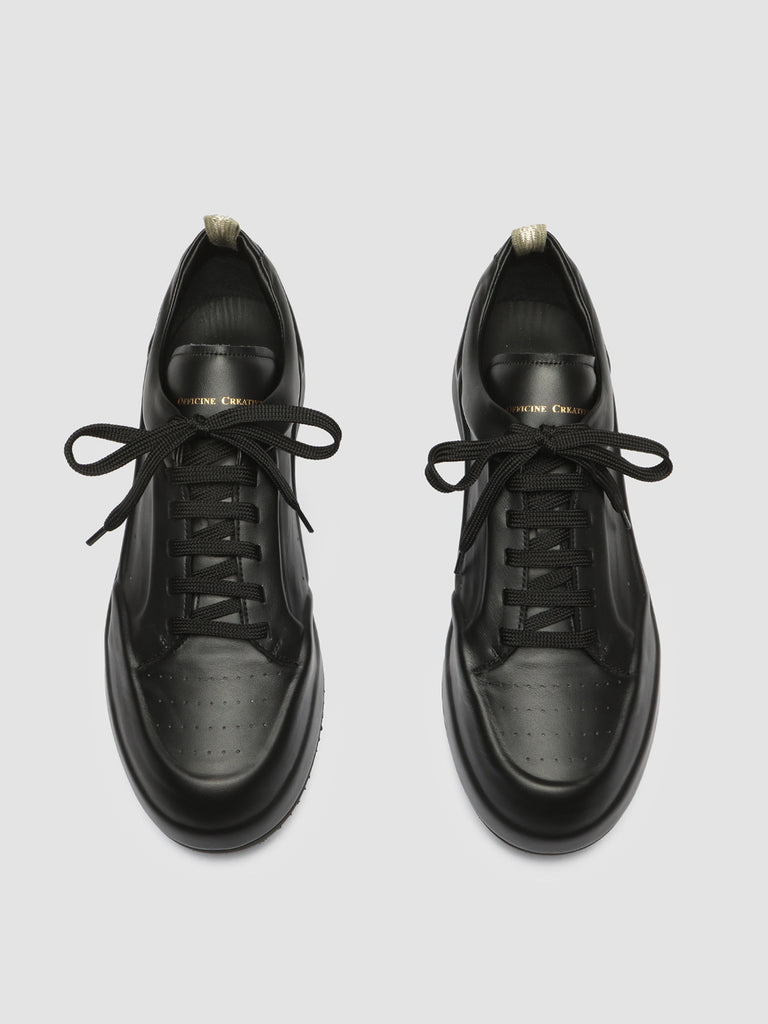 ACE 016 - Black Leather Sneakers  Men Officine Creative - 2