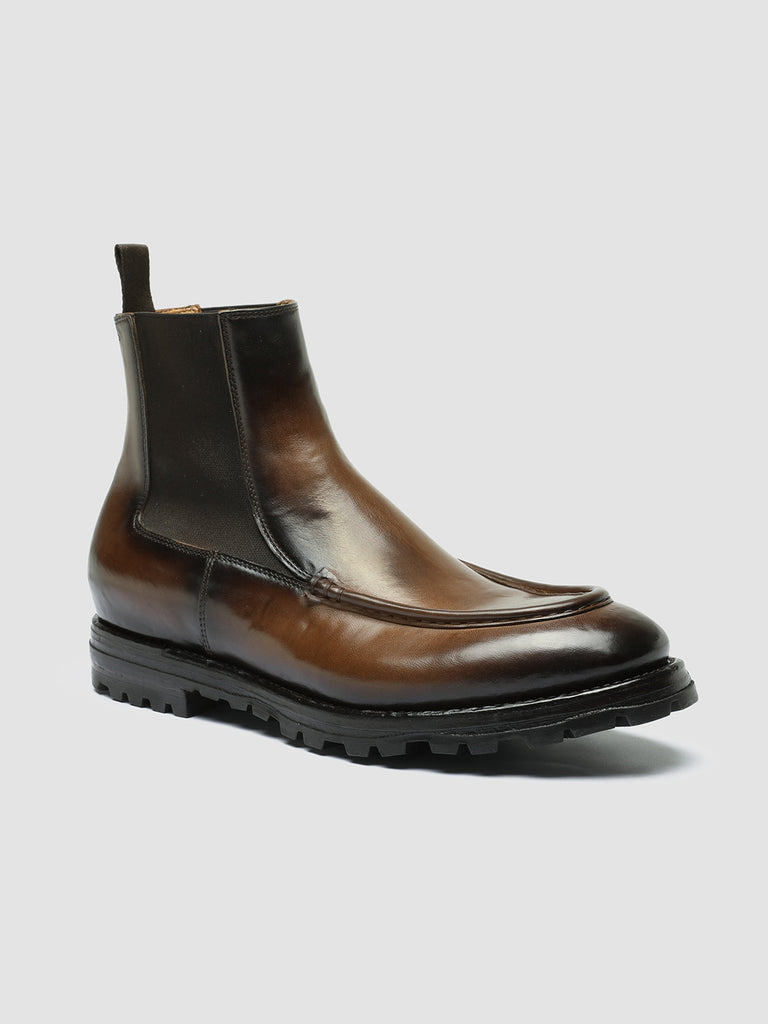 VAIL 017 - Brown Leather Chelsea Boots men Officine Creative - 3