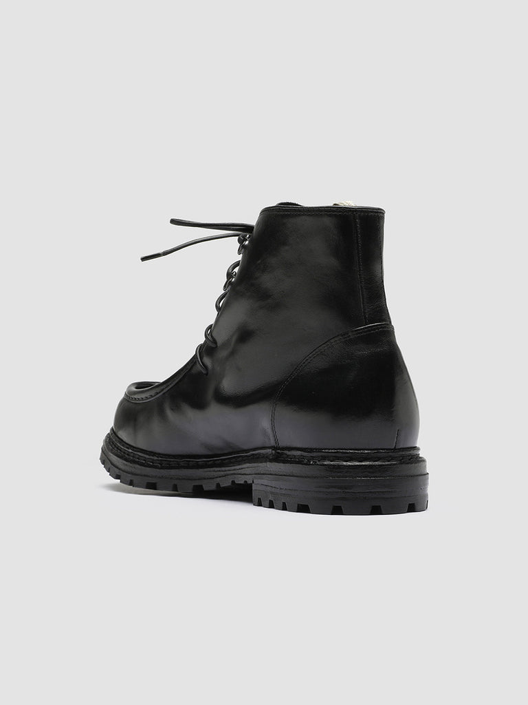 VOLCOV 008 - Black Leather Ankle Boots Men Officine Creative - 4