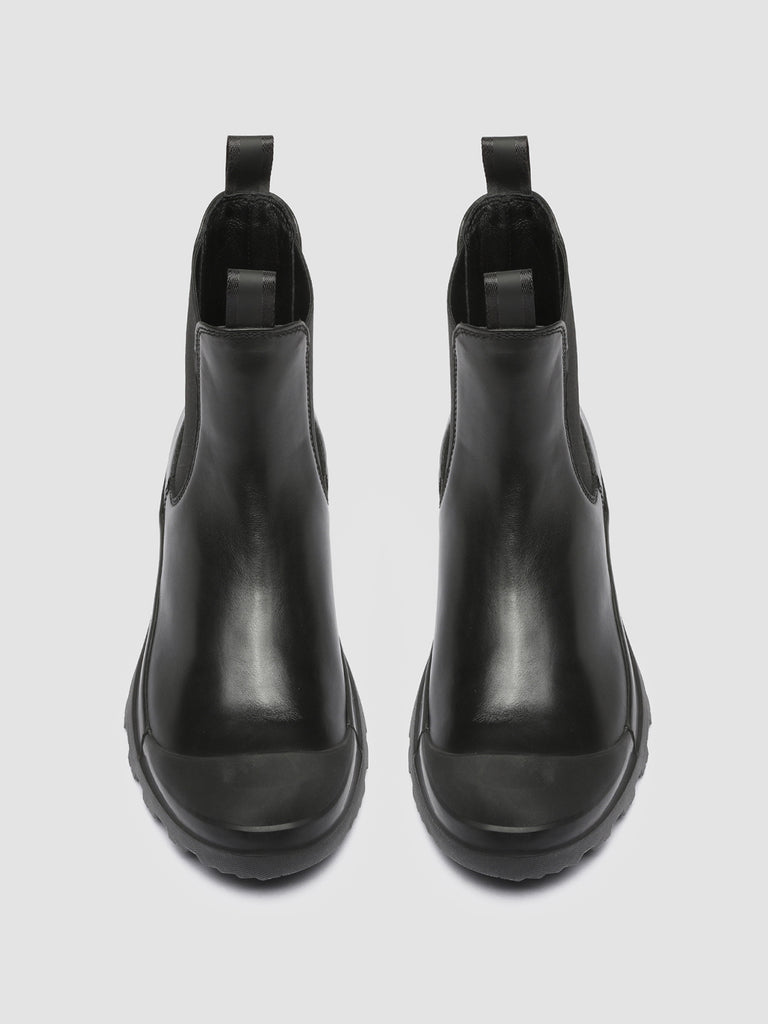 PALLET 107 - Black Leather Chelsea Boots
