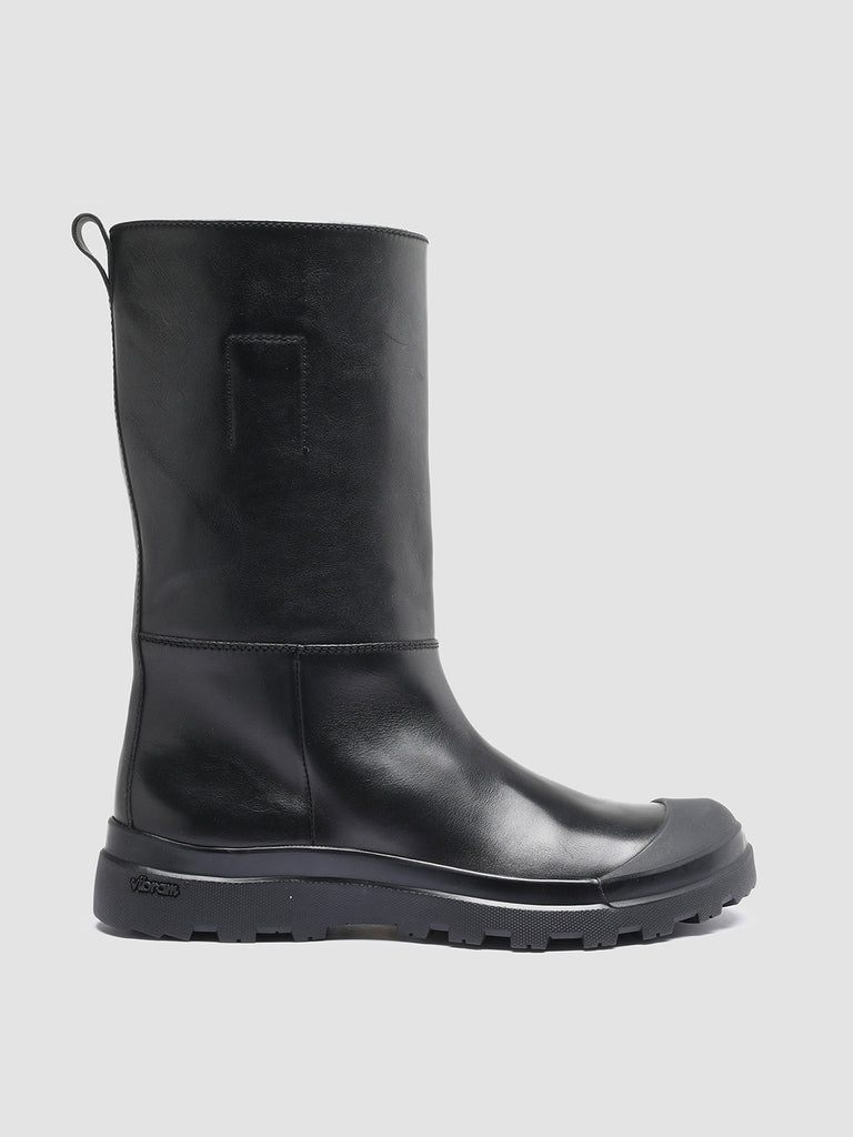 PALLET 109 - Black Nappa Leather Boots
