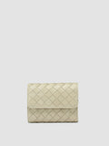 POCHE 110 - Ivory Leather Trifold Wallet  Officine Creative - 1